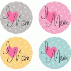 i love mom tags