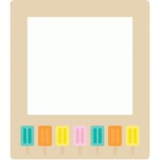 summer photo card