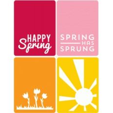 spring journaling cards
