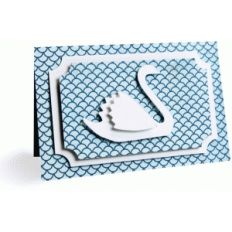 swan card - 4x6