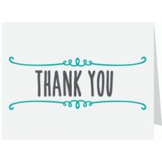 thank you card