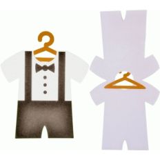 baby onesie loop card