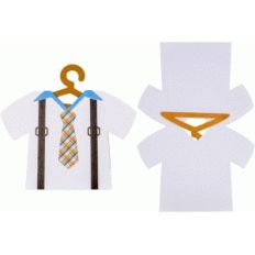 baby tie suspenders body card