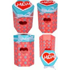 hexagonal box for mom