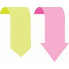 hanging tabs arrows
