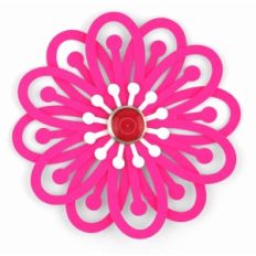 delicate layered flower