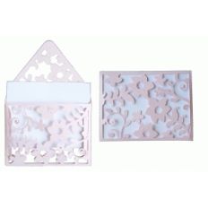 floral lace envelope