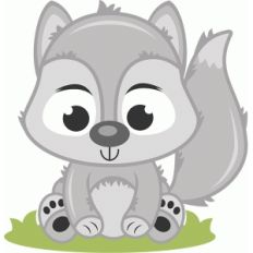 baby wolf