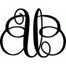 monogram letter u