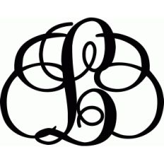 monogram letter l