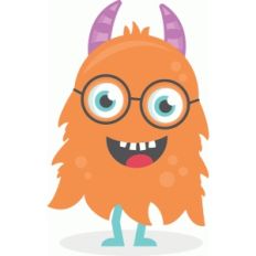 nerdy monster