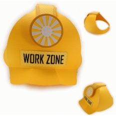 3d hard hat kid’s party hat