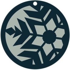 snowflake ornament