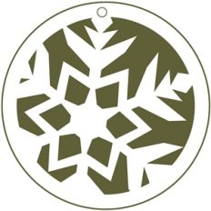 snowflake ornament