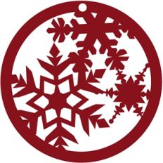 snowflake ornament