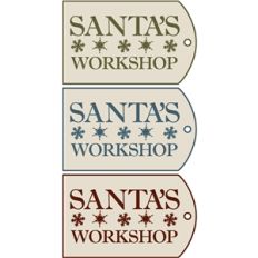 tags - santa's workshop