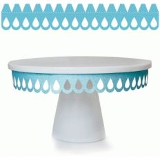 droplet cake stand embellishment