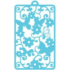 garden flourish tag
