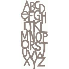 alphabet strip
