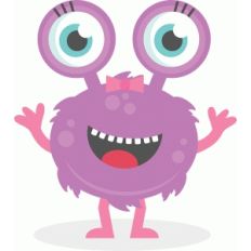 girl big eyed monster