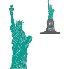 statue of liberty - top