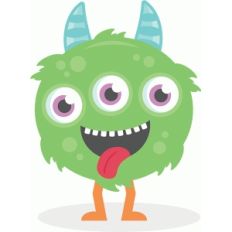 boy 3 eyed monster
