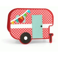 a2 camper shaped card