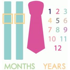 onesie accessories kit - ties