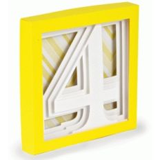 number 4 - 3d shadow box series