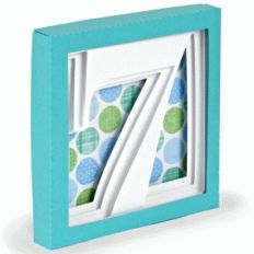 number 7 - 3d shadow box series