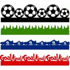 soccer borders set