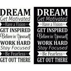 encouragement phrases subway art