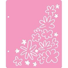 6x8 page - doodle flowers