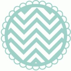 chevron doily