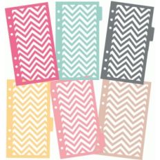 chevron personal organiser set (personal)