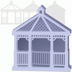 trifold gazebo card