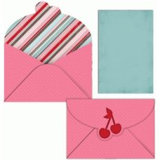 cherry envelope and liner