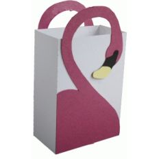 flamingo gift bag