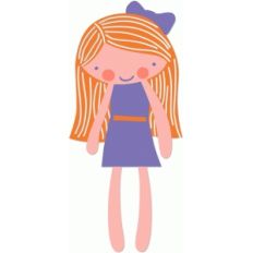 long haired doll