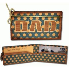 3d dad gift card wallet