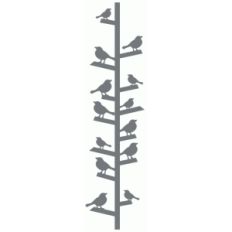 vertical bird border