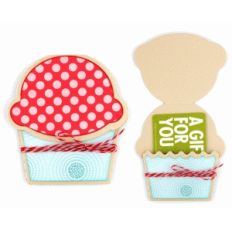 gift card holder: cupcake