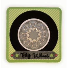 big wheel card pop tab hub cap