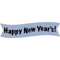 happy new year's banner