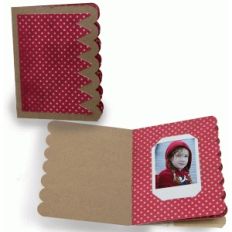 instant photo scallop album