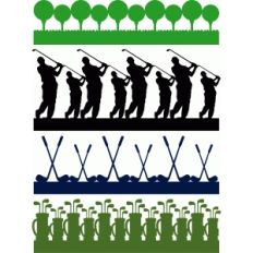 golf borders set