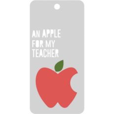 an apple for my teacher