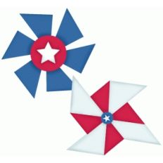 patriotic pinwheels