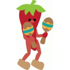 pepper with maracas