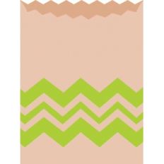 chevron treat bag